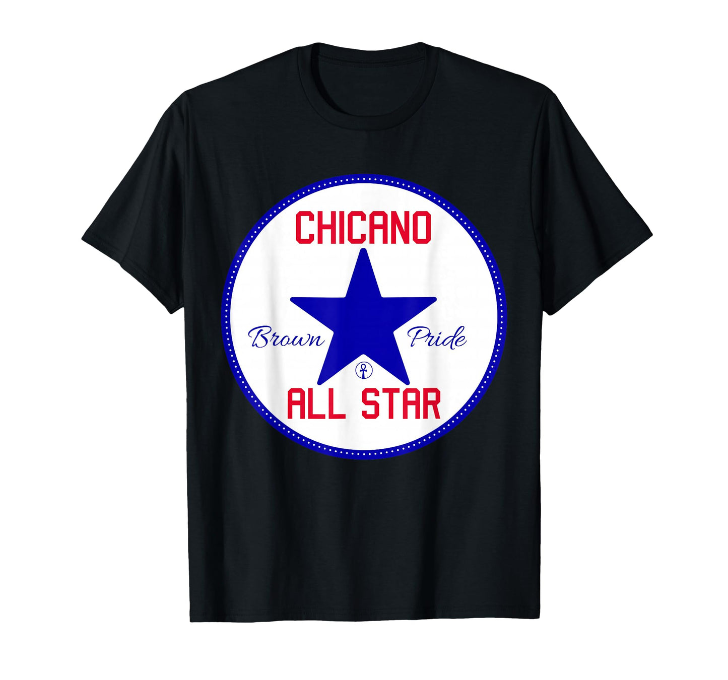 Chicano Brown Pride All Star - Cool Powerful Homeboy T-Shirt