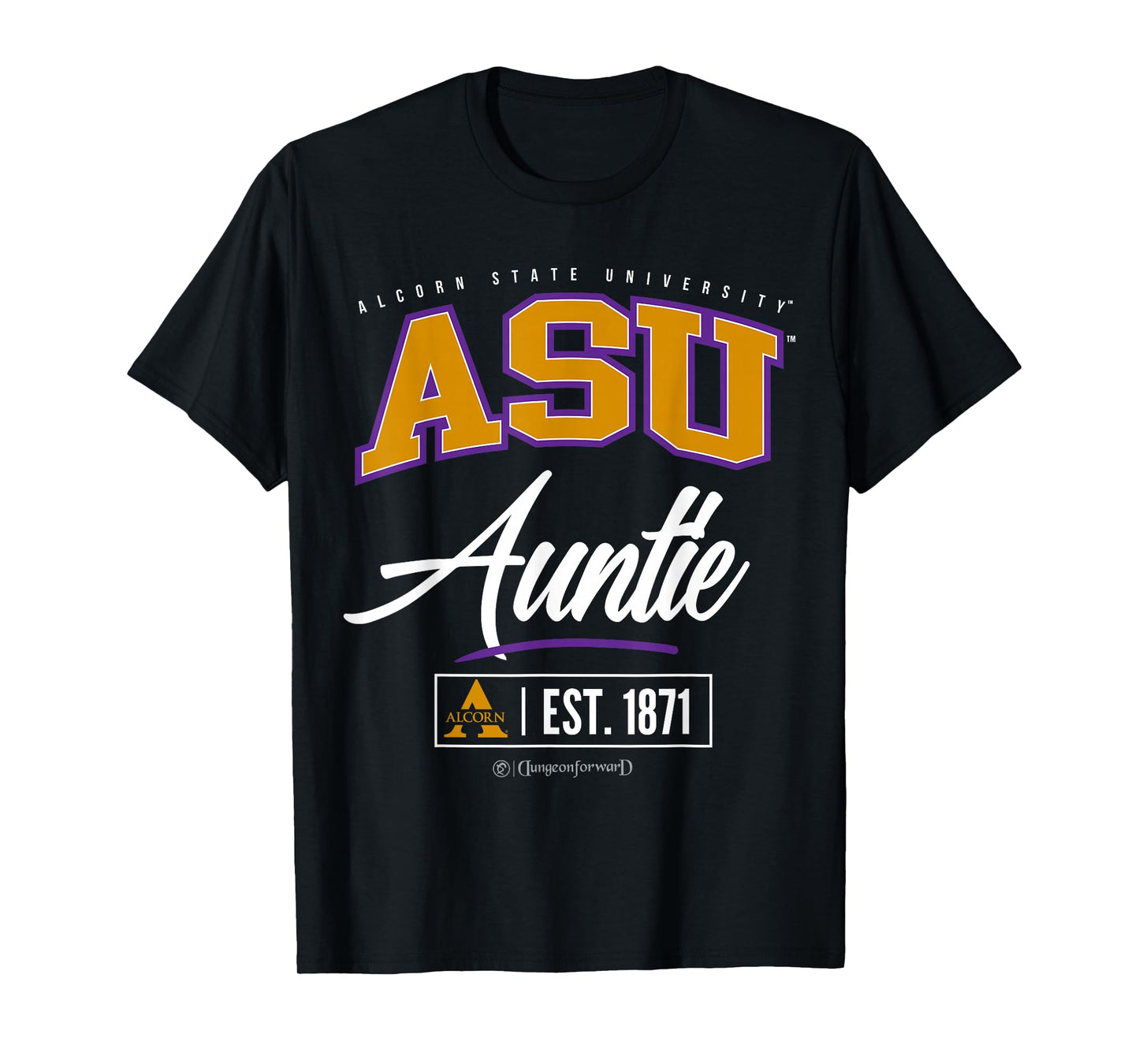 Alcorn State University - ALCORN HBCU Auntie T-Shirt
