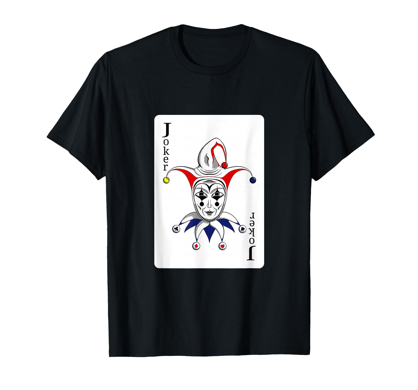 Joker T-Shirt Playing Cards Tee Shirts T-Shirt