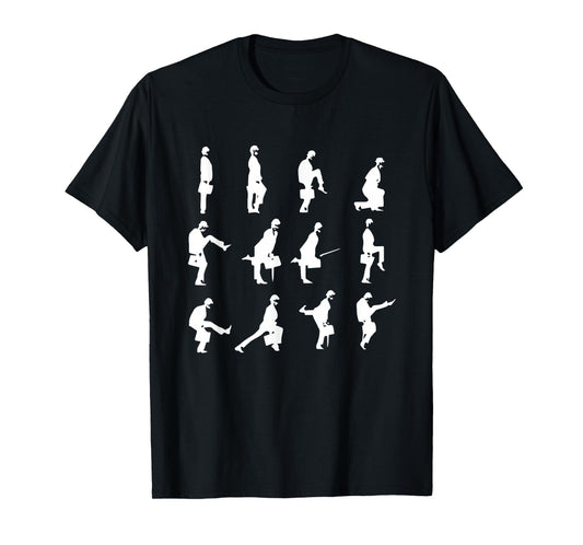 The Ministry of Silly Walks Vintage Evolution T-Shirt