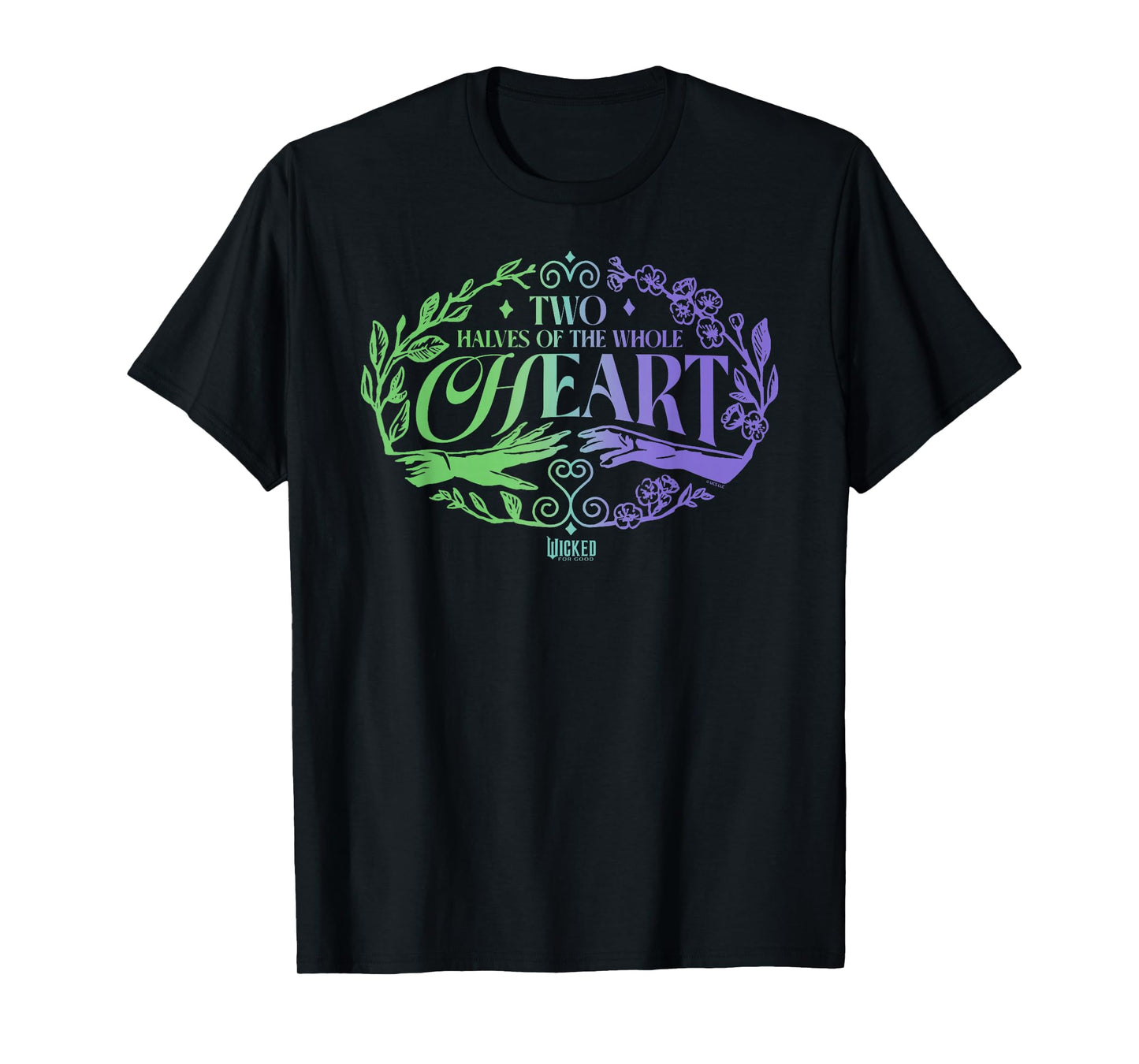 Wicked: for Good Two Halves of The Whole Heart T-Shirt