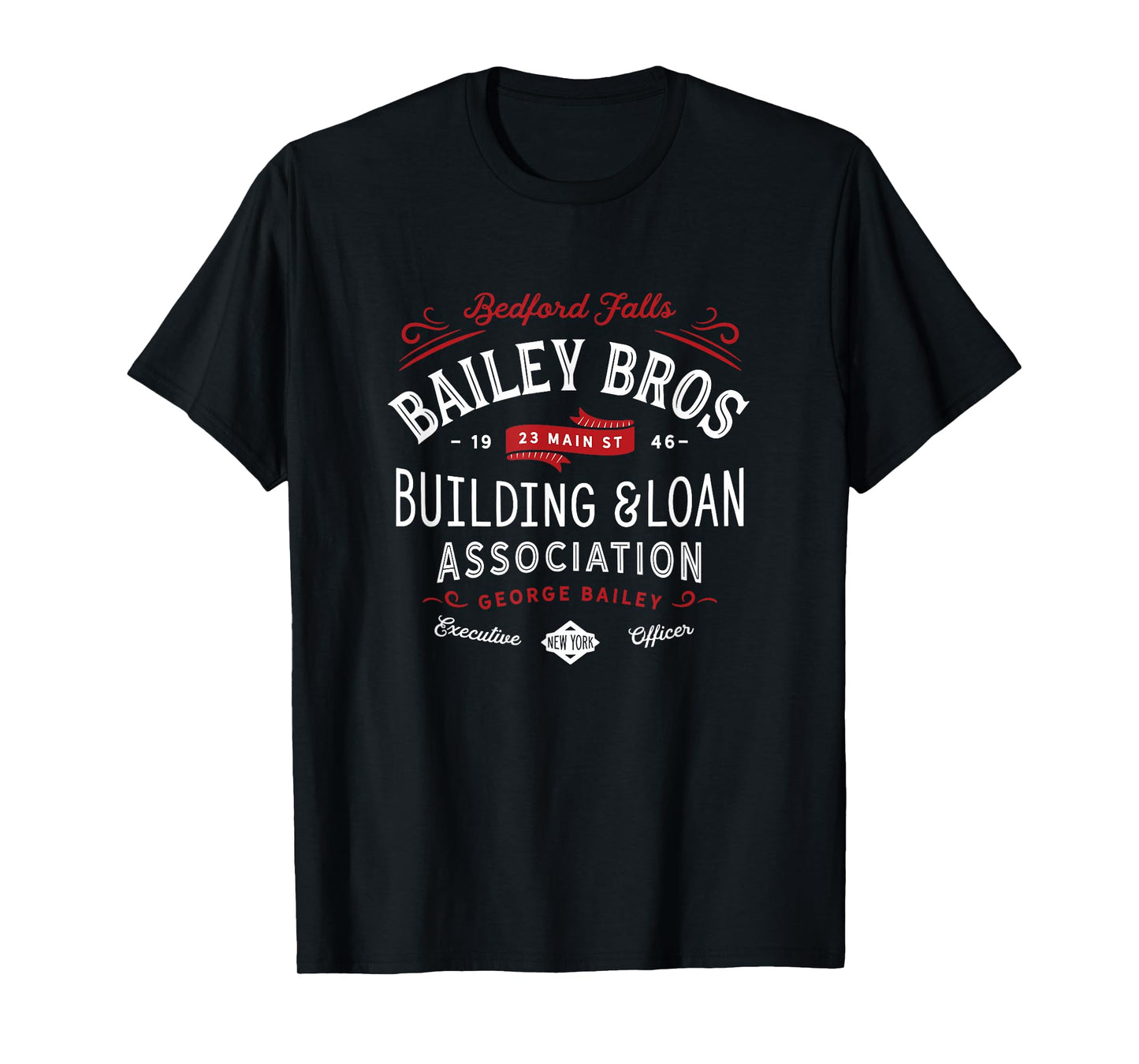 Bailey Brothers Building and Loan. Classic. George Bailey T-Shirt