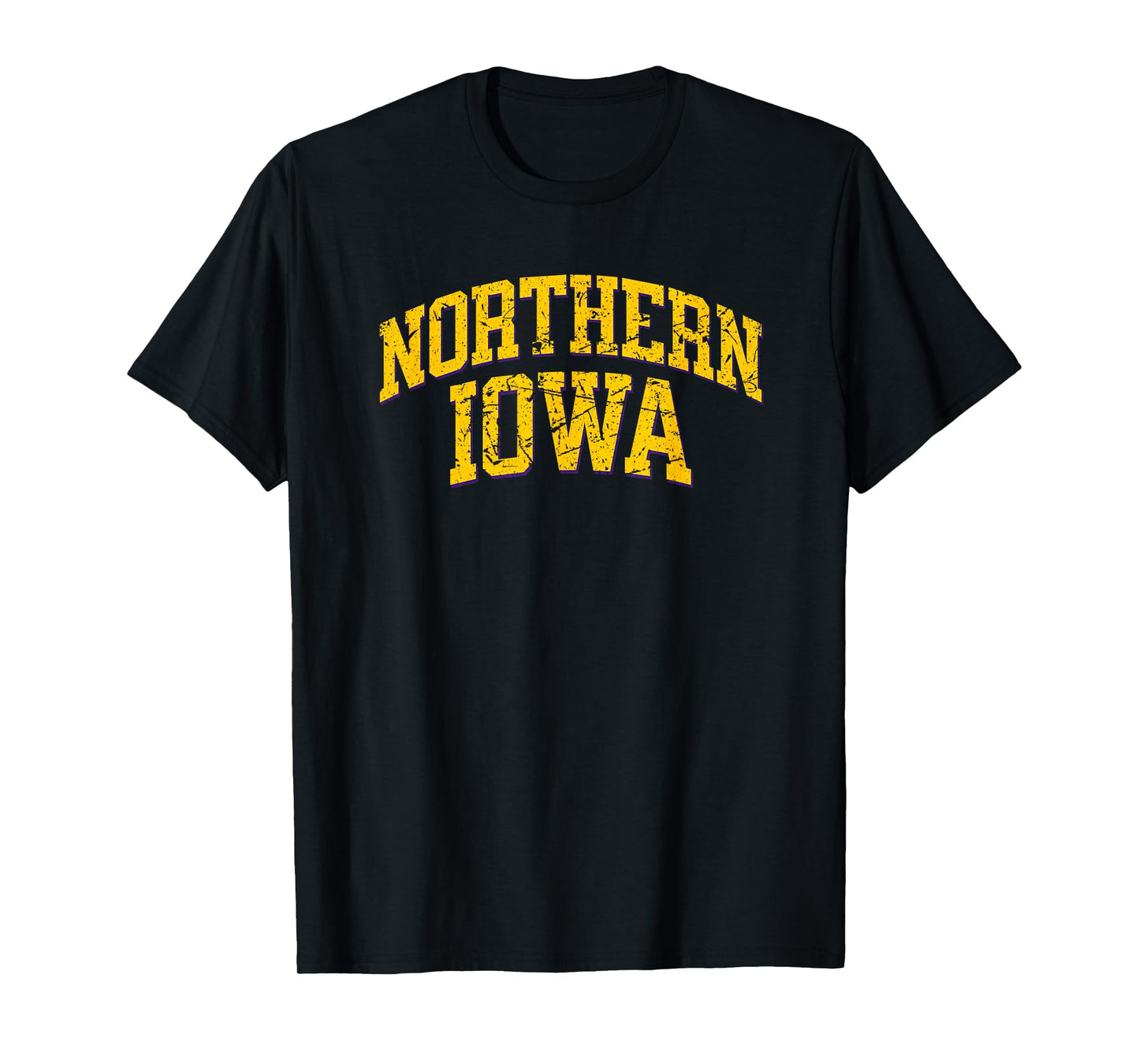Northern Iowa - Throwback Design - Vintage Worn Classic T-Shirt