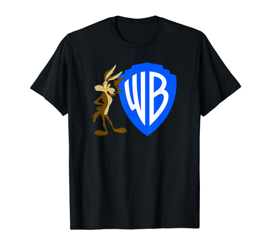 WB100 Wile E. Coyote Warner Bros. Classic Badge Logo T-Shirt