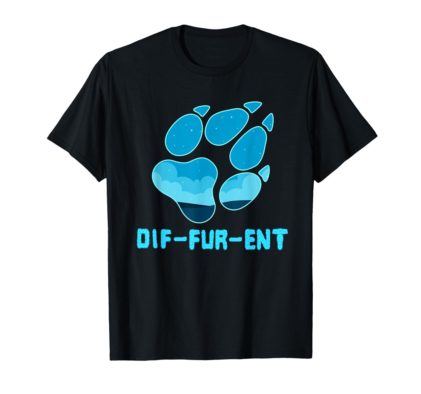 Furry Fandom Shirt by Crush Retro - Unisex Adults, Kids - Black - Modern - Cosplay, Retro - T-Shirt - Small - Short Sleeve - Crew Neck - Classic Fit - Machine Wash