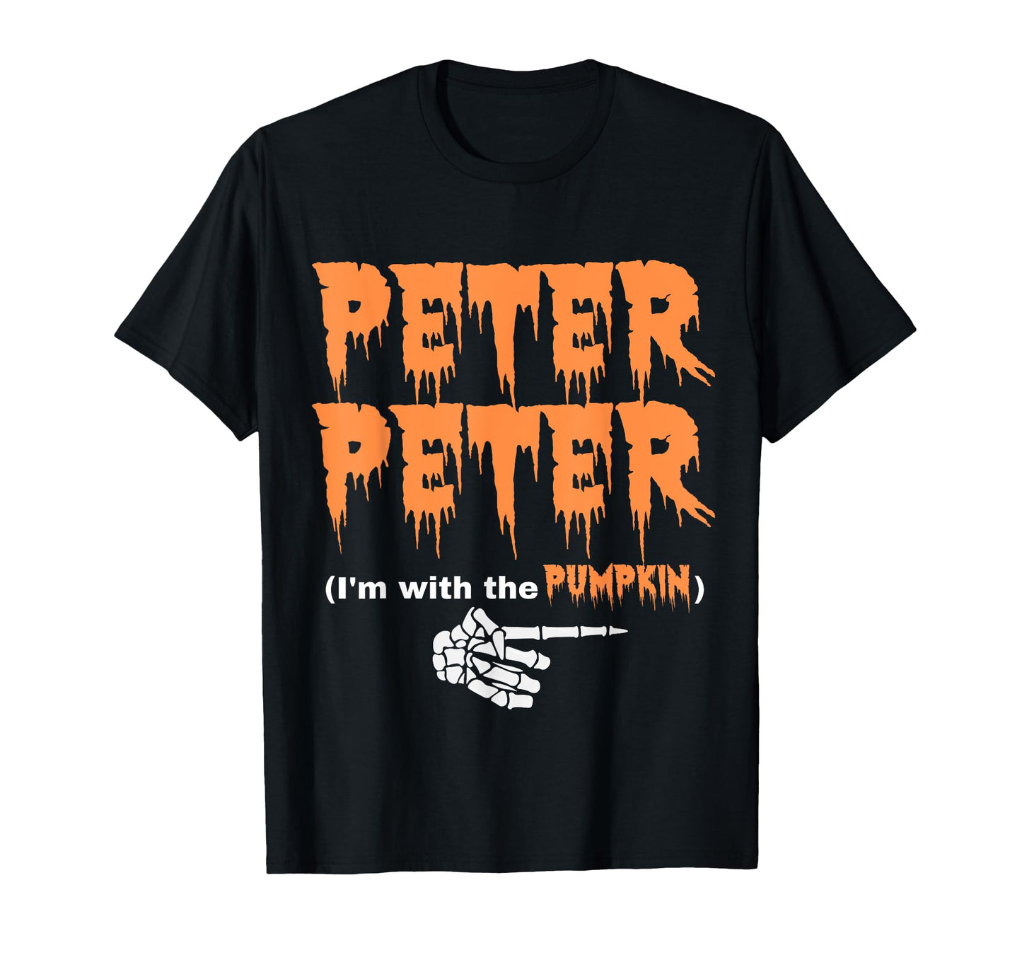 Peter Pumpkin Eater Halloween Matching Couples Costume T-Shirt