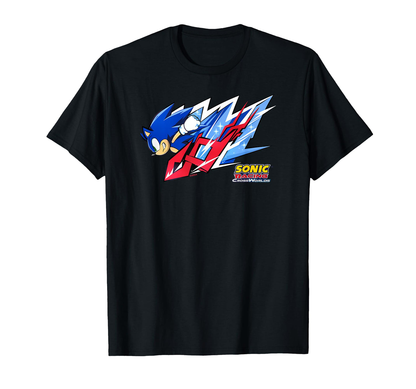 Sonic Racing CrossWorlds - Sonic Decal T-Shirt
