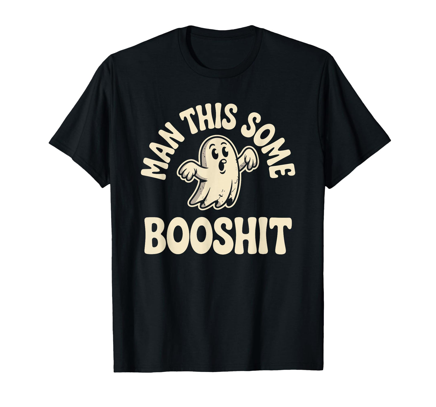 Man This Some Booshit Funny Halloween T-Shirt