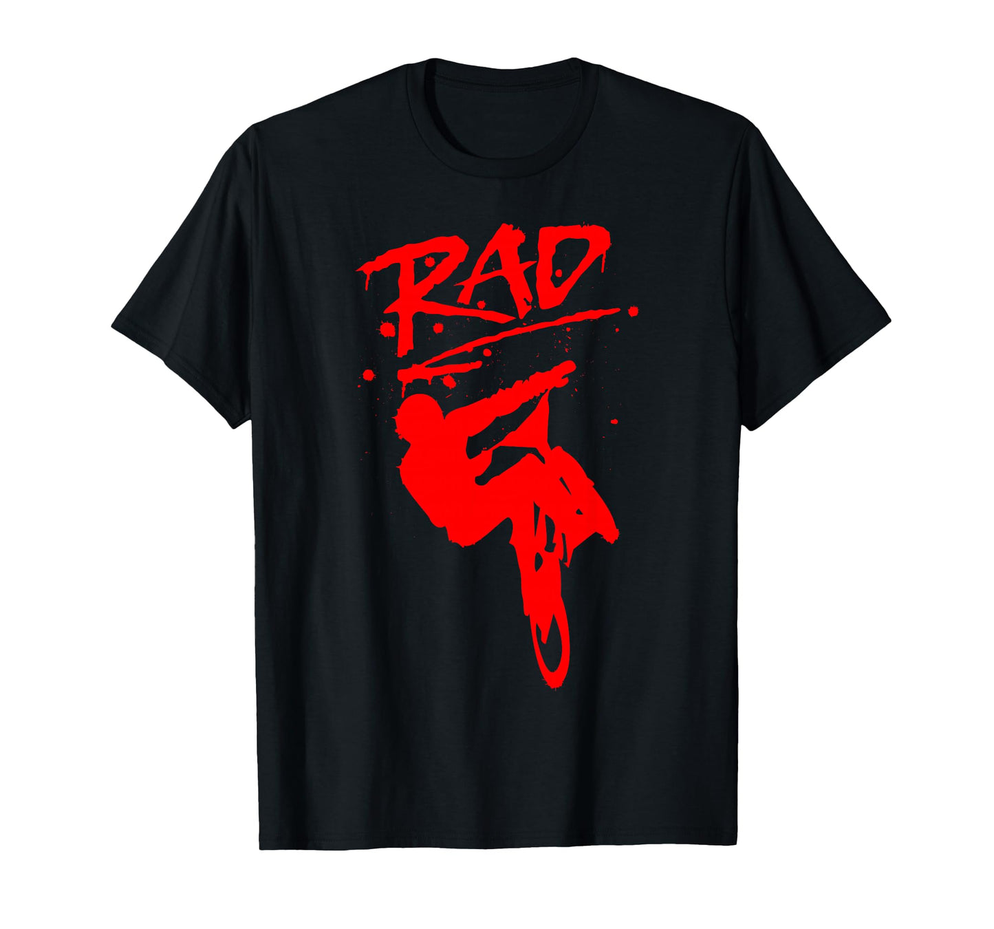 RAD Radical BMX Bike Redesign Graffiti Gnarly Retro Awesome T-Shirt