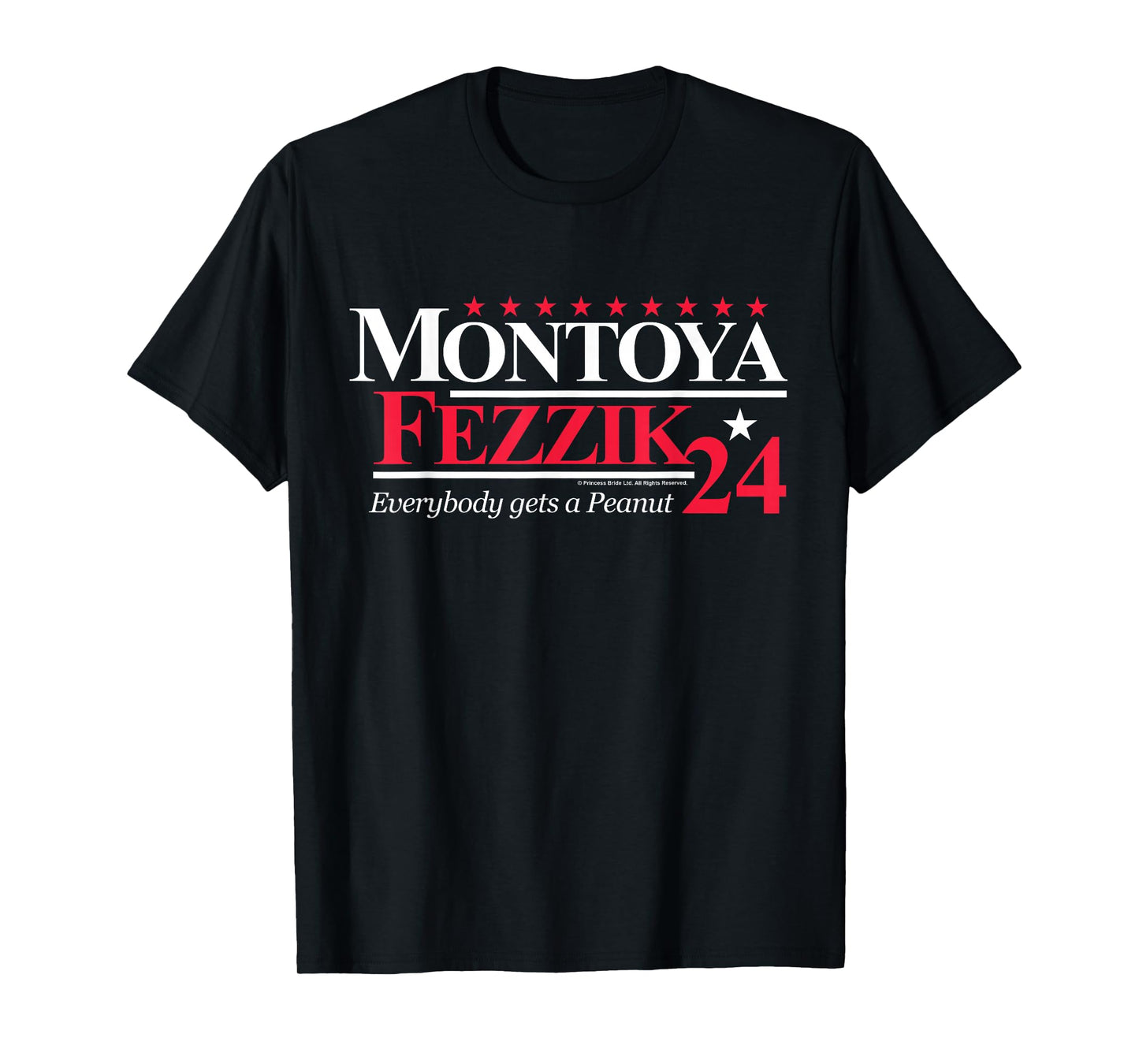 The Princess Bride Montoya and Fezzik for President 2024 T-Shirt
