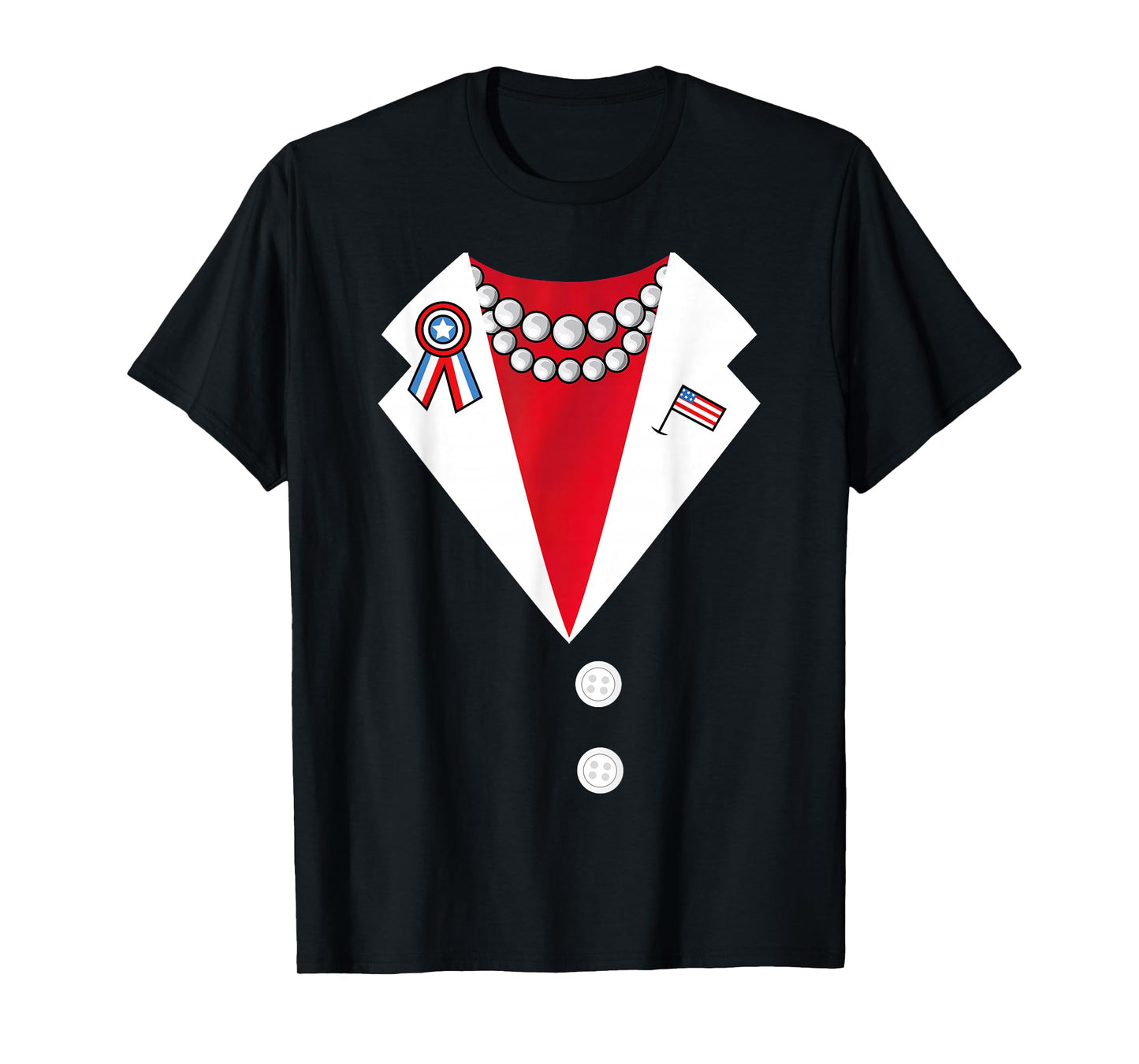 Hillary Clinton Pantsuit Costume President Funny Halloween T-Shirt