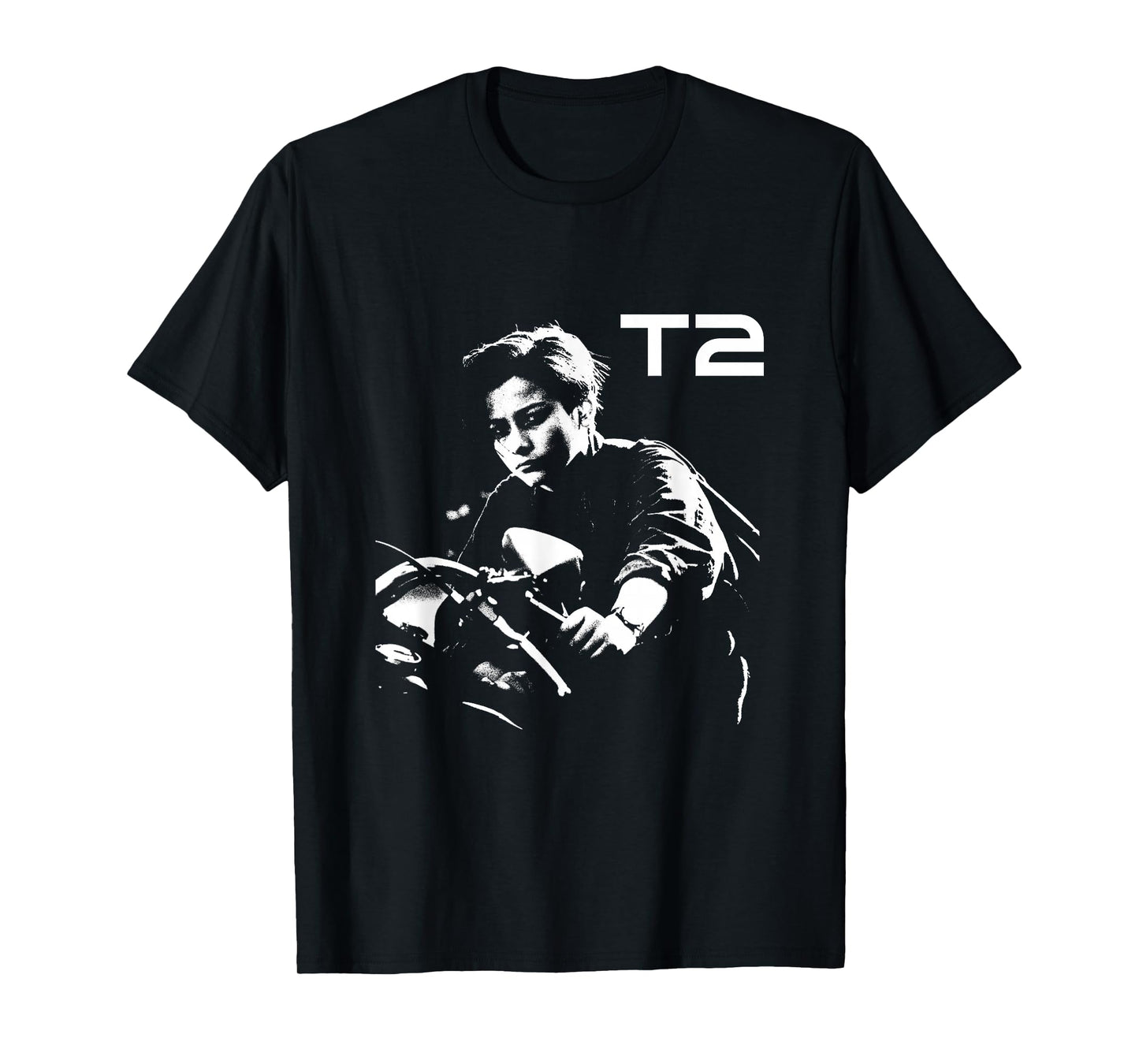 Terminator 2 Judgement Day John Connor Bike T-Shirt