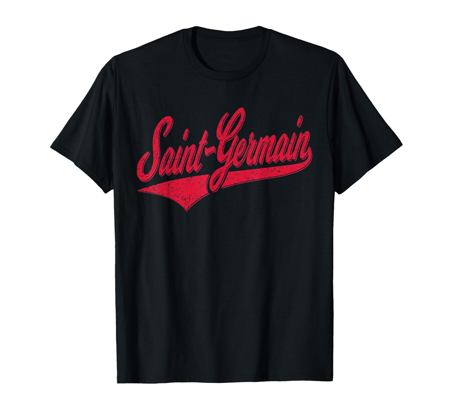 SAINT-GERMAIN VARSITY SCRIPT CLASSIC SPORT JERSEY T-Shirt
