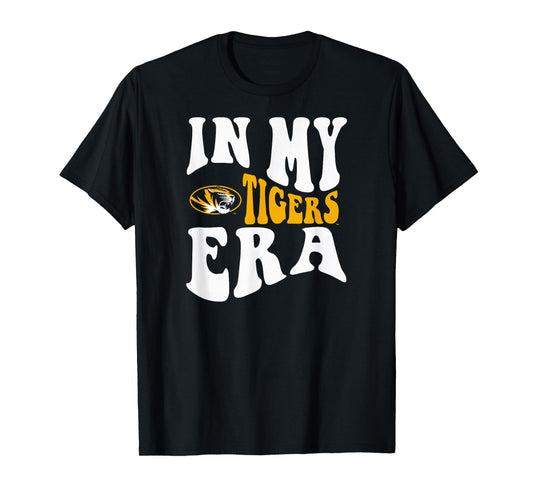 Missouri Tigers Era Black Officially Licensed T-Shirt