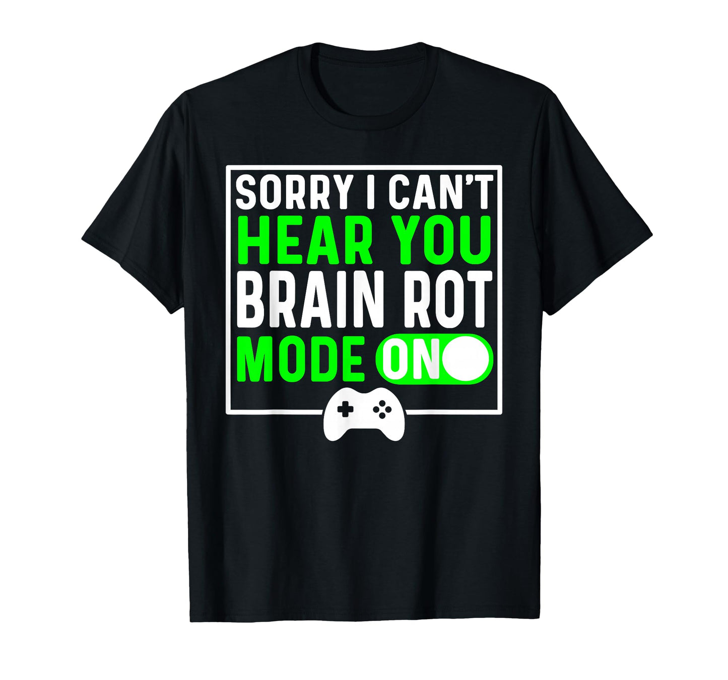 Brain Rot Shirt Kids Funny Gamer Brainrot Merch For Teens T-Shirt