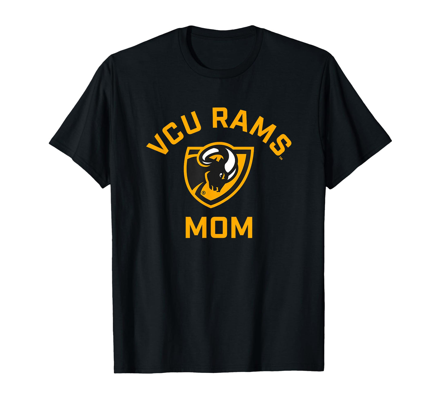 Virginia Commonwealth University VCU Rams Arched Mom T-Shirt