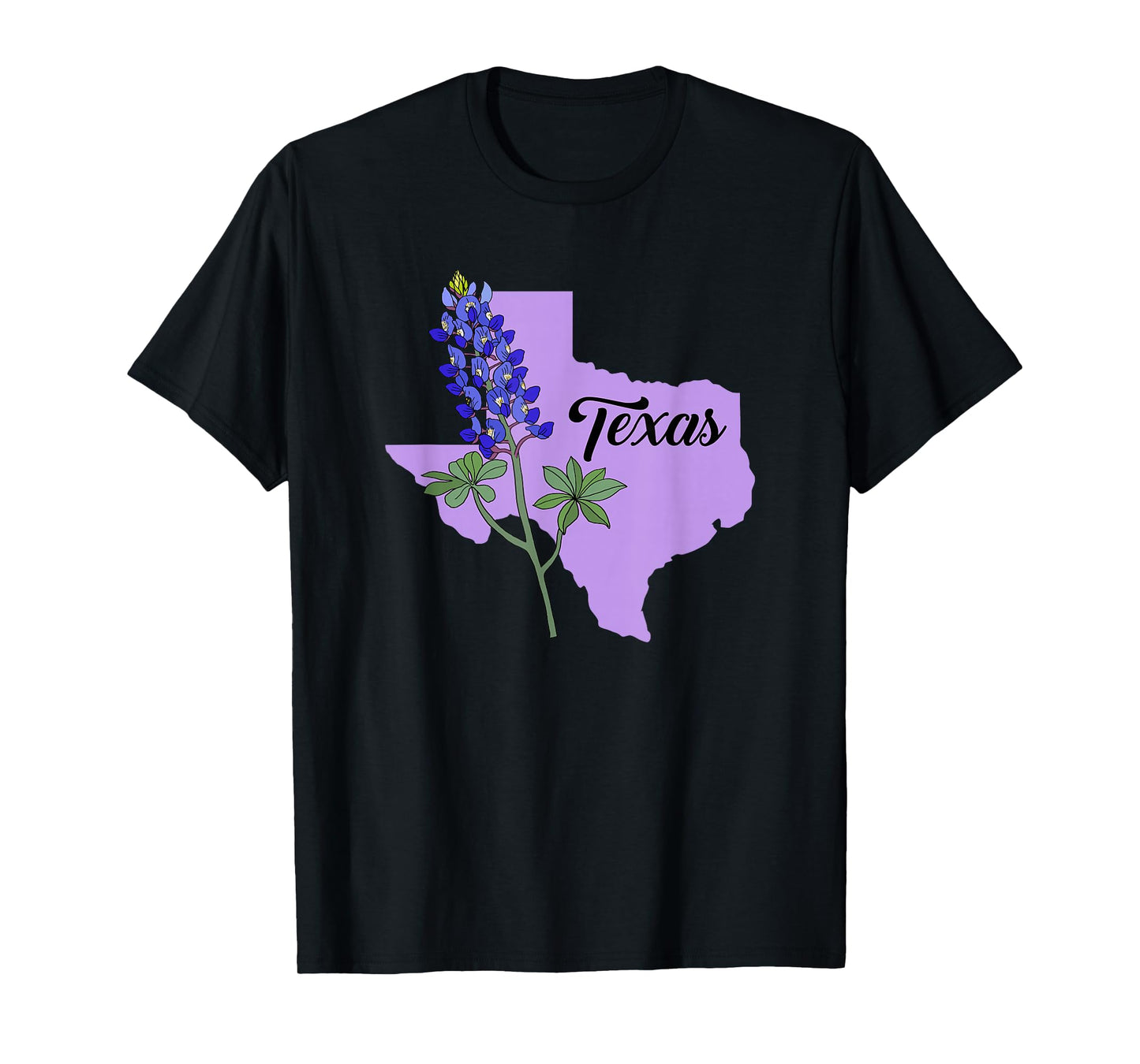 Texas Flower Bluebonnet T-Shirt