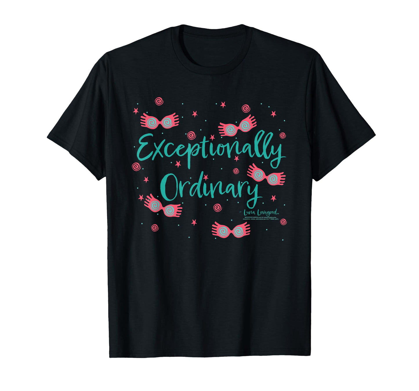 Harry Potter Floating Luna Lovegood Glasses T-Shirt