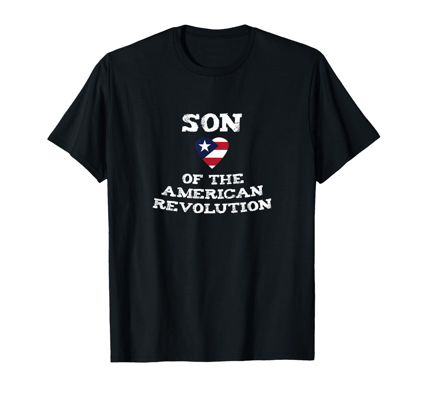 Son American Revolution USA Star Patriot Dad US History T-Shirt