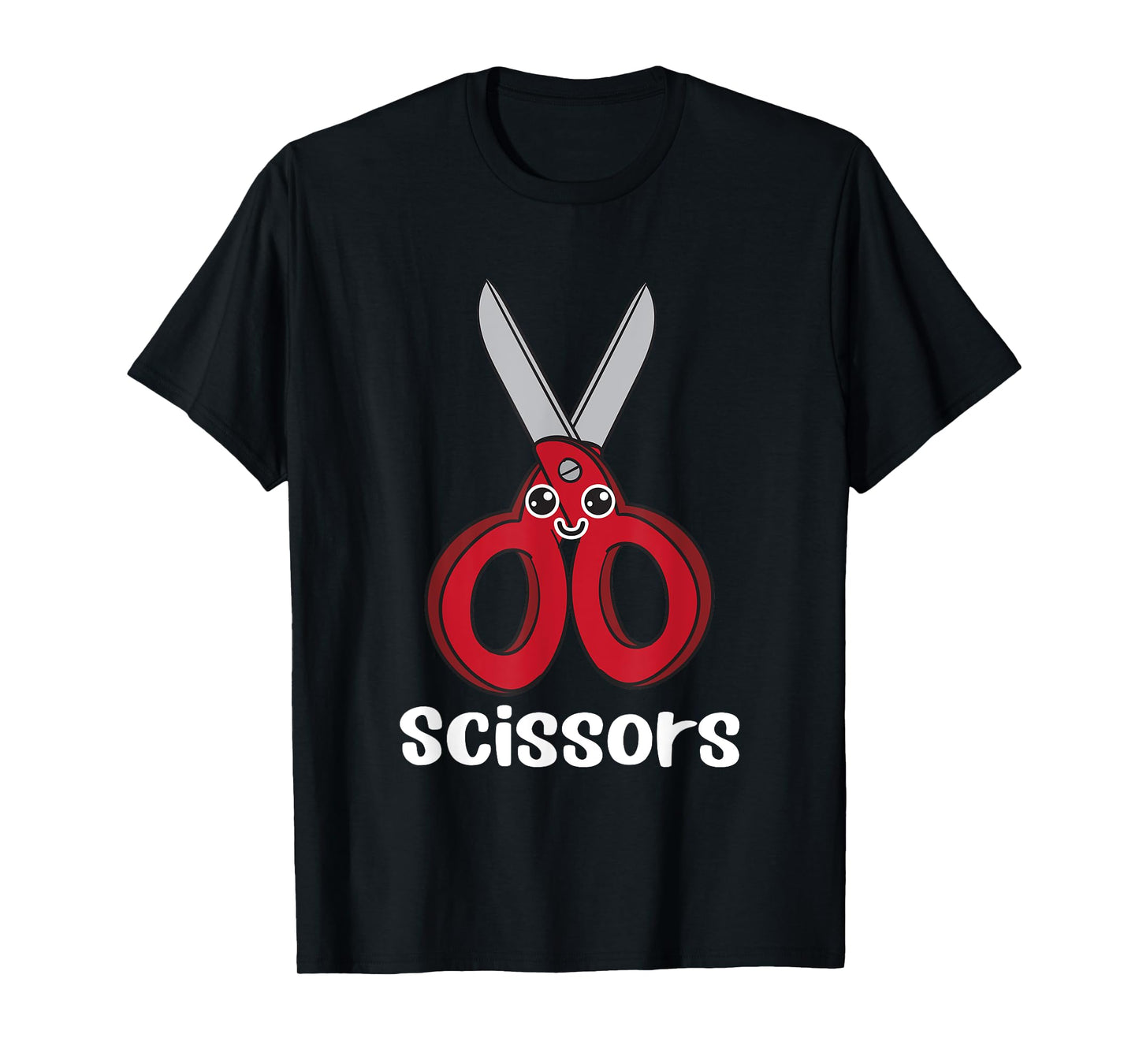 Rock Paper Scissors Game Cute Scissors Costume Kawaii T-Shirt