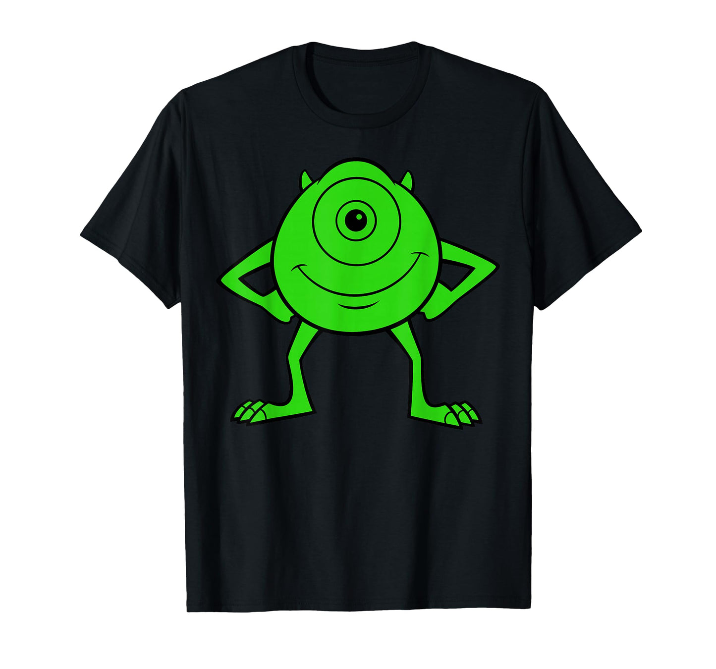 Disney Pixar Monsters, Inc. Mike Wazowski Cyclops Retro T-Shirt