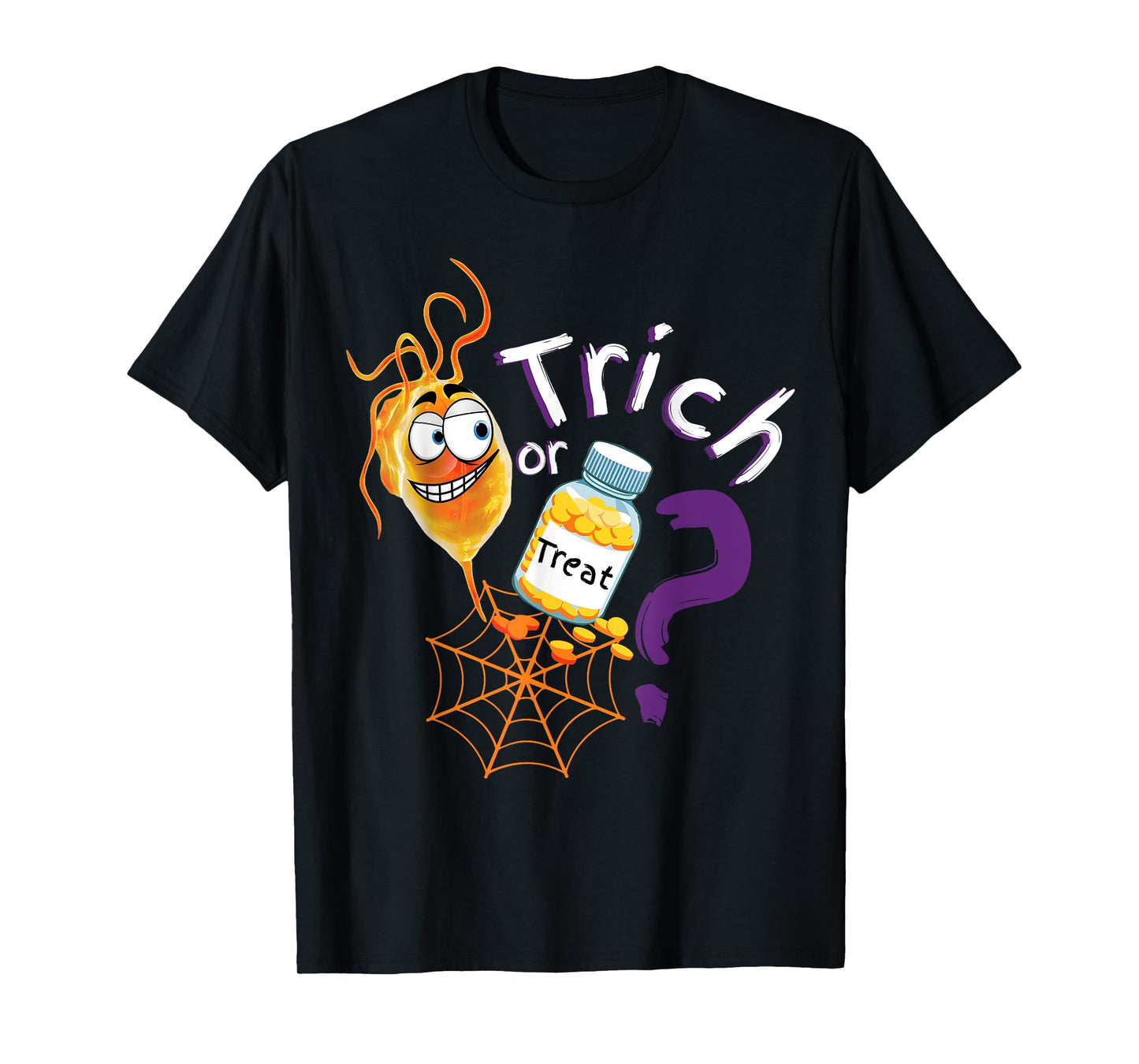 Trick Or Treat Spooky Medical Student Ed Nurse Doctor T-Shirt