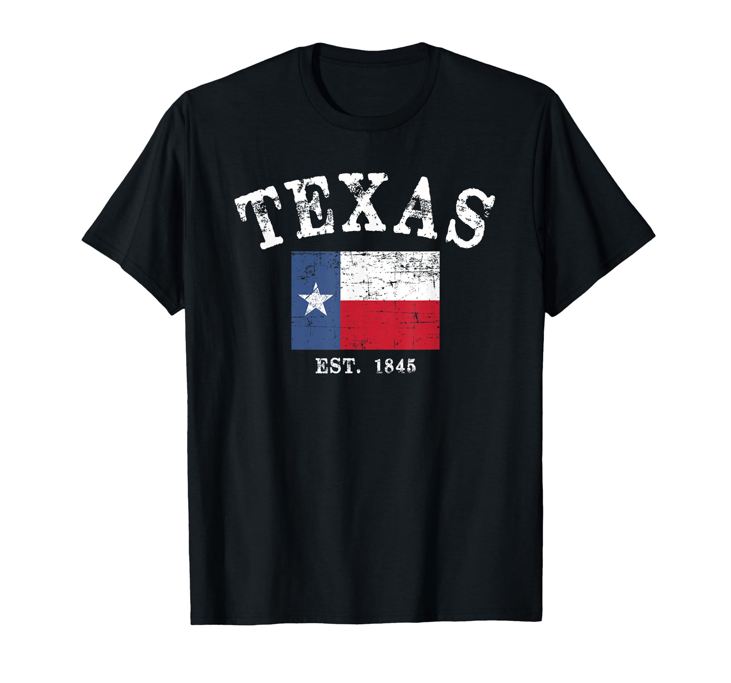 Distressed Texas State Flag T-Shirt