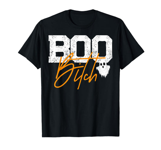 Boo Bitch ghost vintage distressed Halloween humor T-Shirt