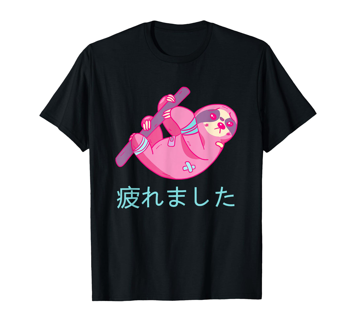 Yami Kawaii Sloth Pastel Goth T-Shirt