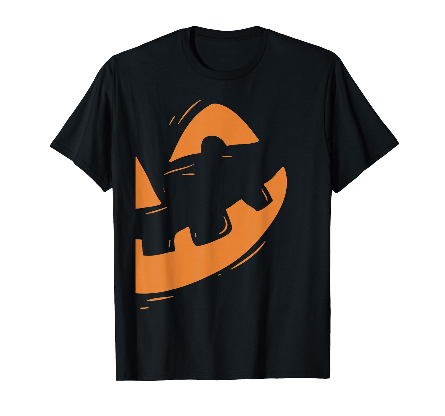 Jack-O-Lantern Shirt Pumpkin Face Halloween Matching Couple T-Shirt