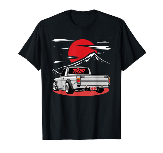 Mini Truck Kei JDM Japanese Drift Car Japan Vintage Graphic T-Shirt