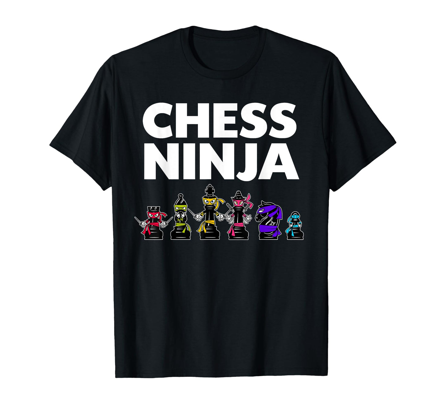 Cool Chess Art For Kids Boys Men Chess Player Chess Lovers T-Shirt