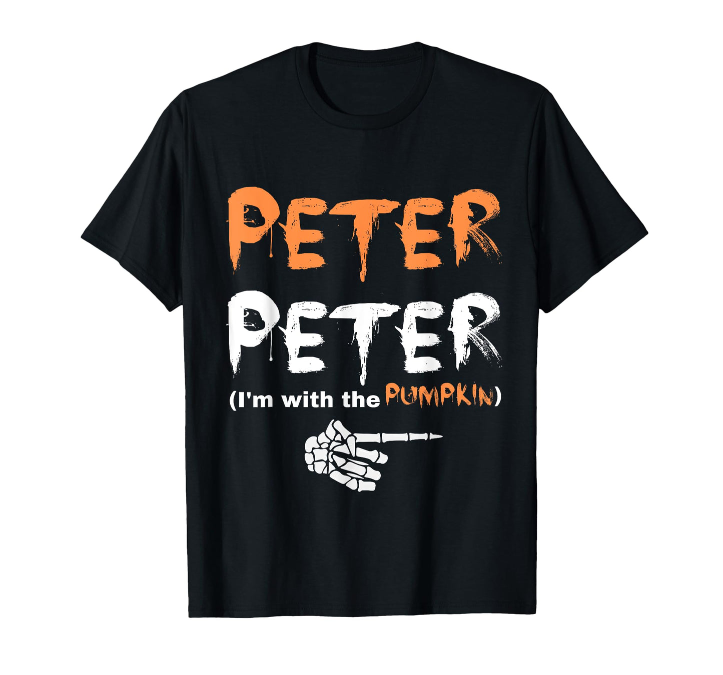 Peter Pumpkin Eater Halloween Matching Couples Costume T-Shirt