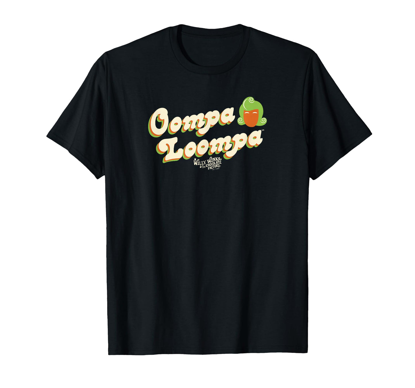 Willy Wonka and The Chocolate Factory Oompa Loompa Retro T-Shirt