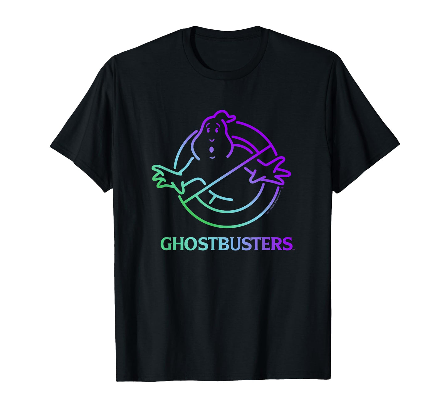 Ghostbusters Cool Ombre No Ghost Logo T-Shirt
