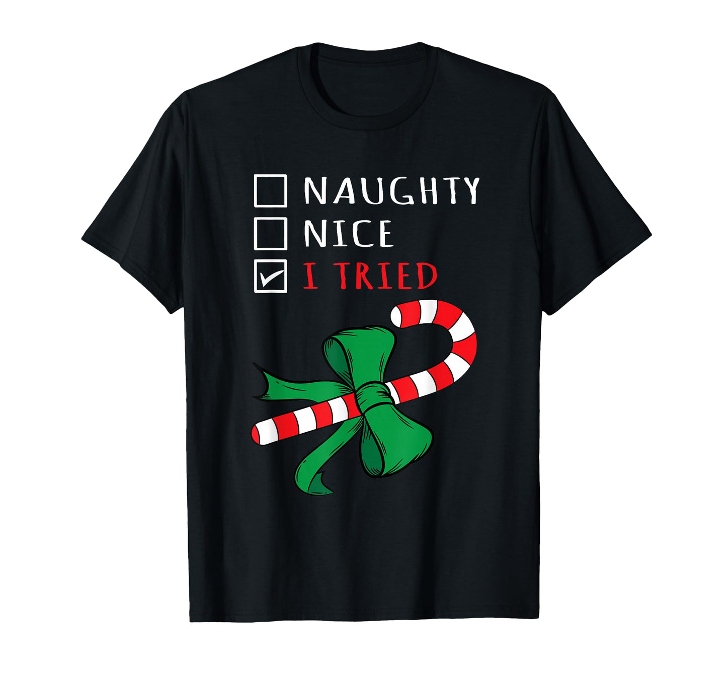 Christmas Candy Cane Design - I have it with a T-Shirt