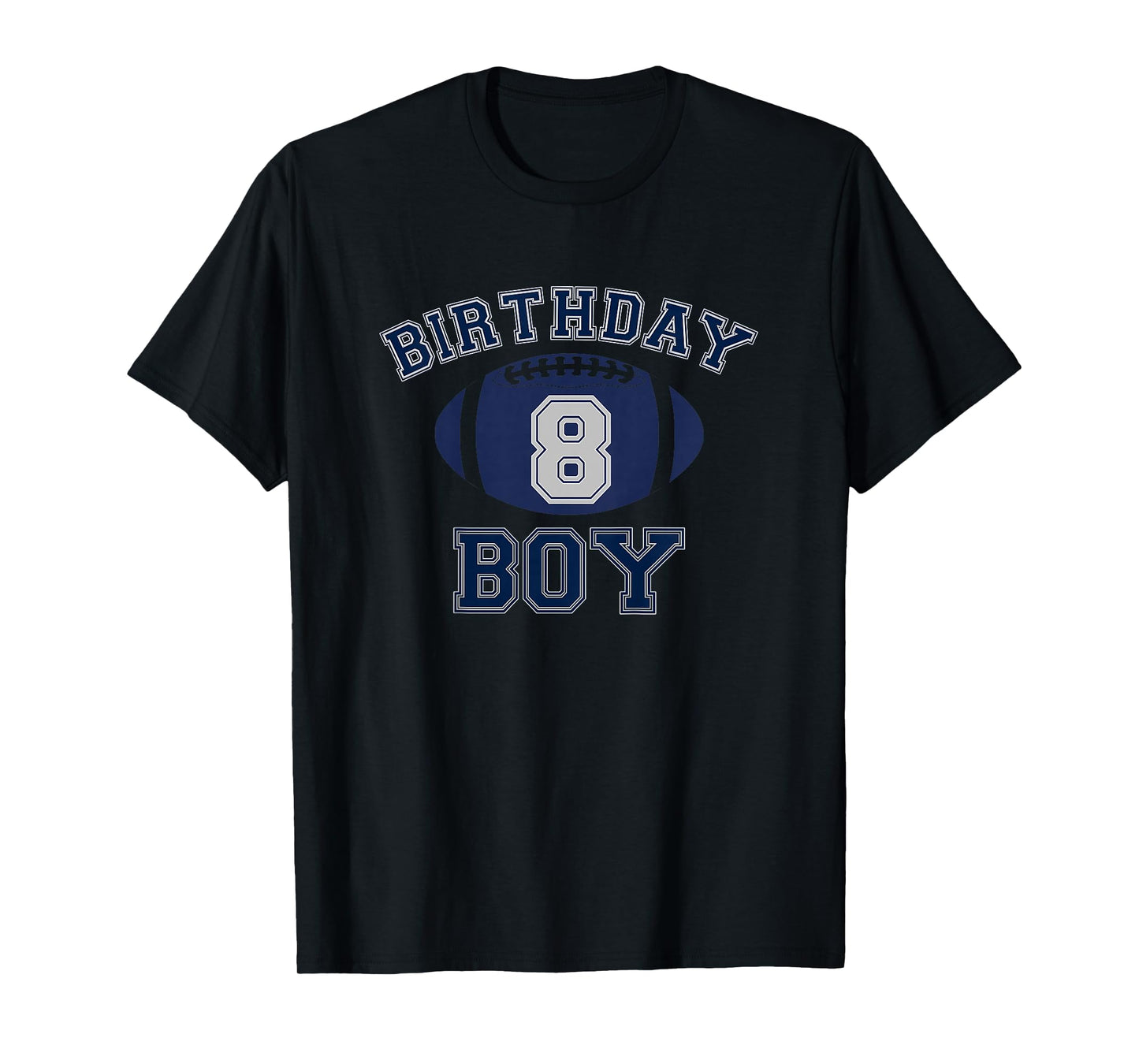 Kids 8 Year Old Cowboy Birthday Dallas Fan Shirt T-Shirt
