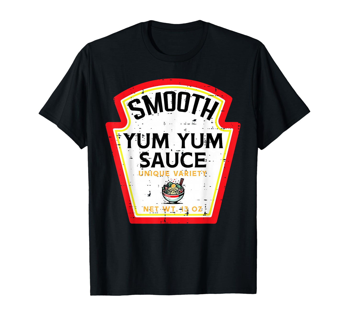 Halloween Yum Yum Sauce Food Matching Costume Men Women Kids T-Shirt