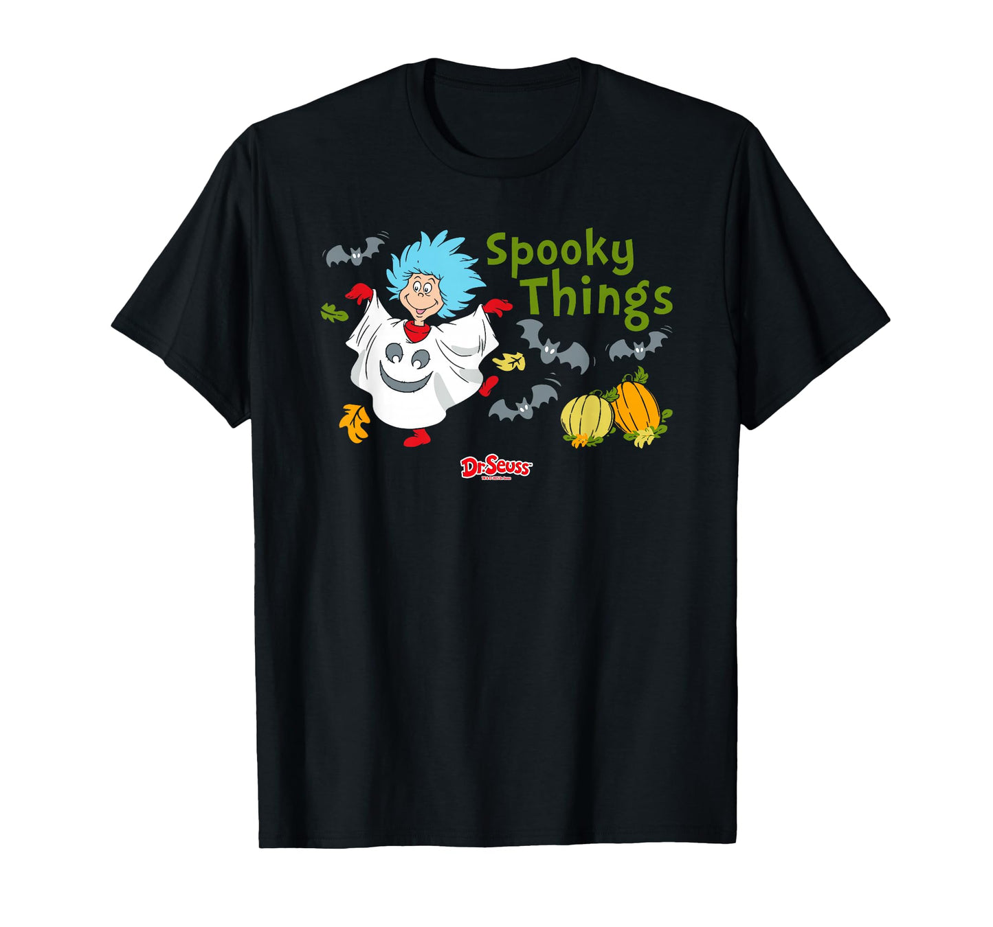 Dr. Seuss The Cat in The Hat Spooky Things T-Shirt