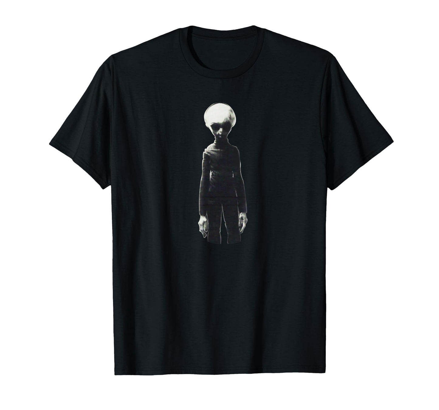 Skinny Bob The Alien | Top Secret Real Grey Extraterrestrial T-Shirt