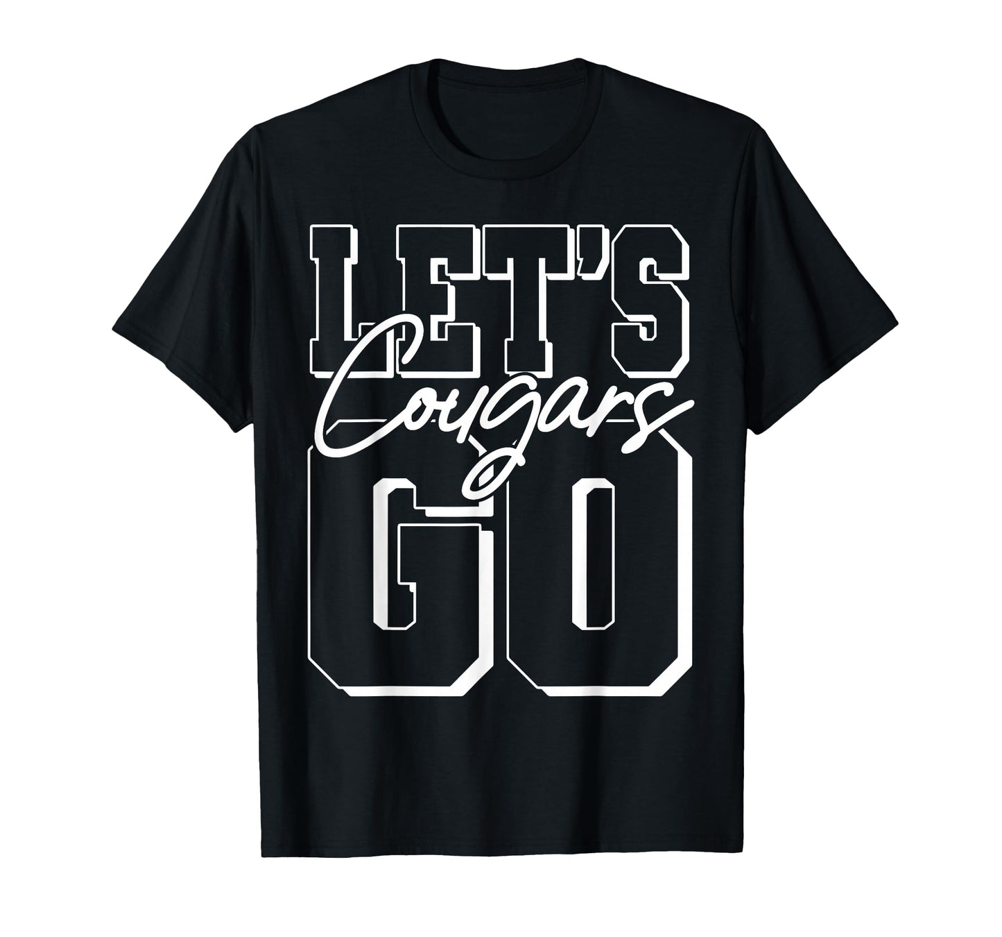 Let's Go Cougars Back to School Spirit T-Shirt