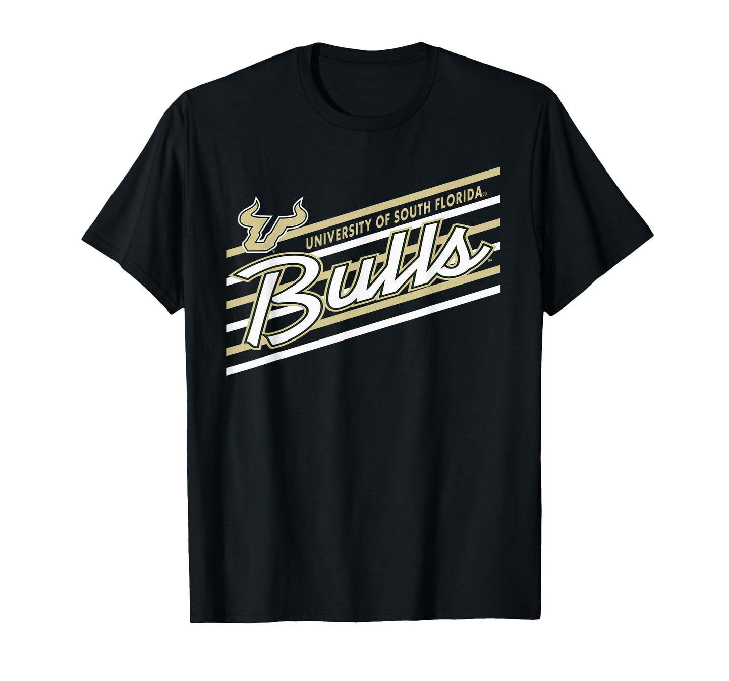 South Florida Bulls Retro Performer Team Officially Licensed T-Shirt