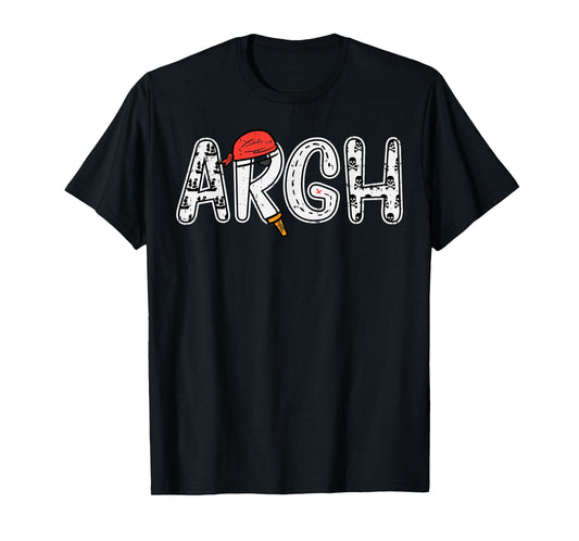 Argh Pirate Cute Halloween Costume Men Women Boys Girls Kids T-Shirt