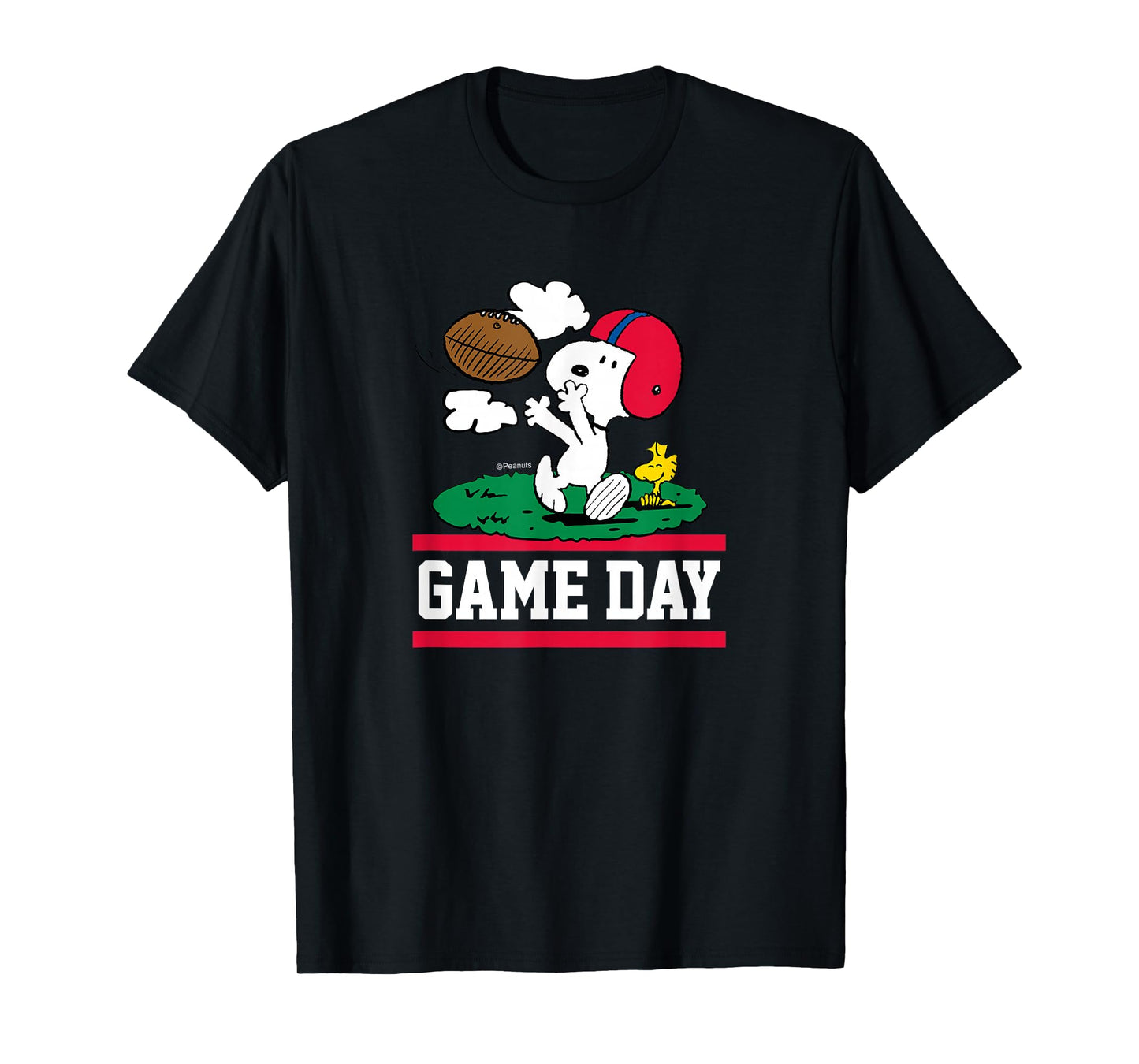 Peanuts - Snoopy & Woodstock Football Game Day T-Shirt