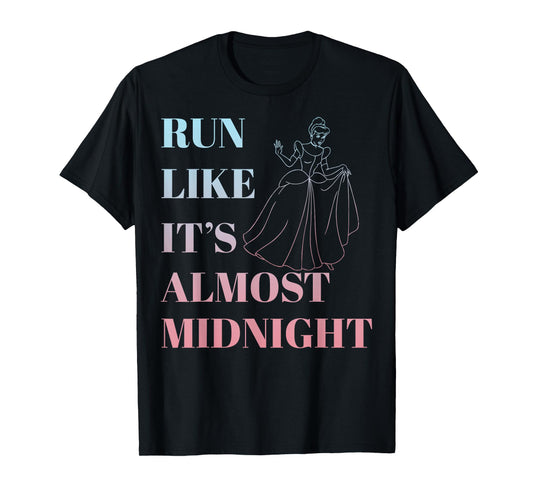 Disney Cinderella Run Like Midnight Ombre T-Shirt