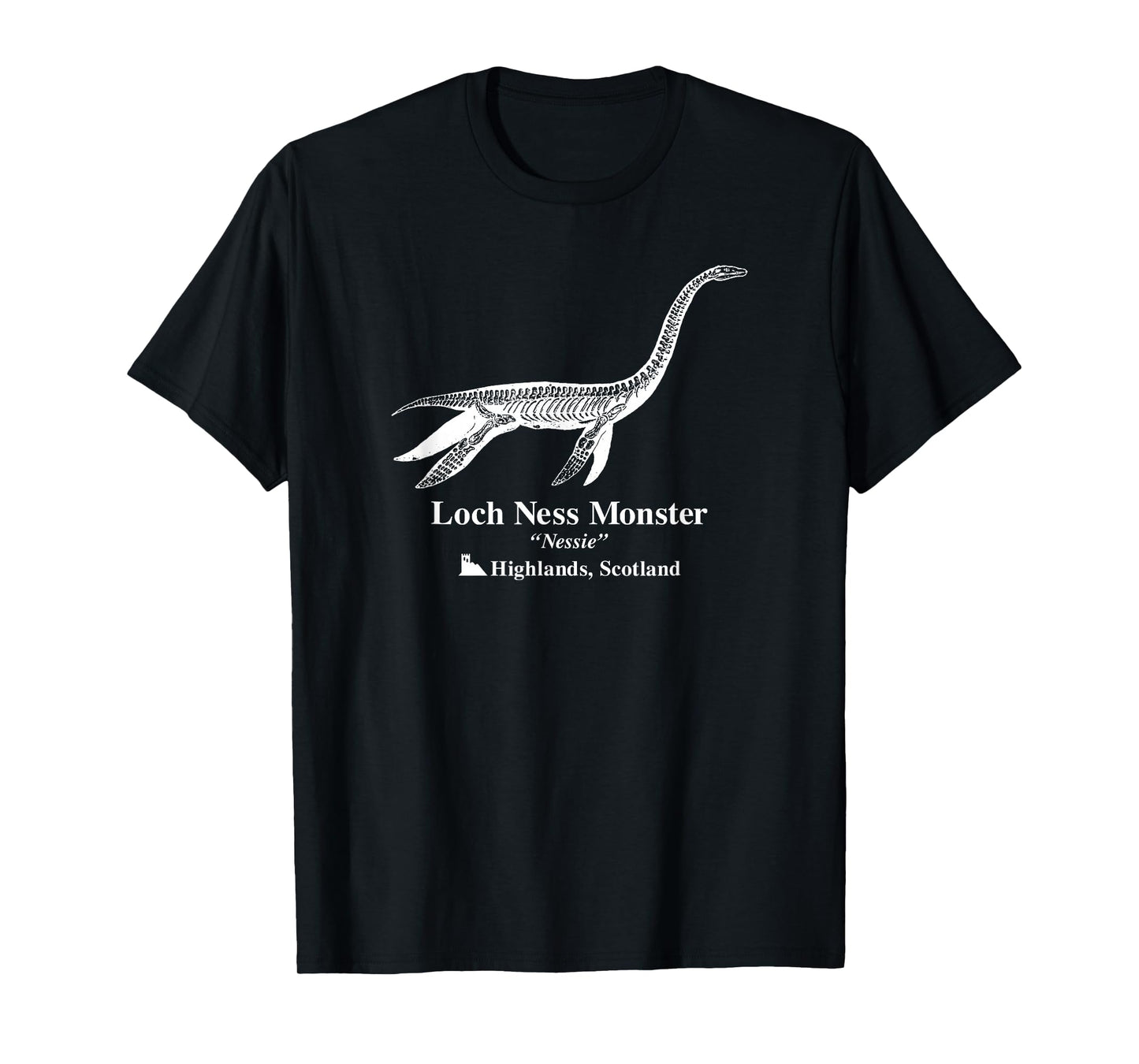 Trendy Loch Ness Monster Nessie Cryptozoology T-Shirt