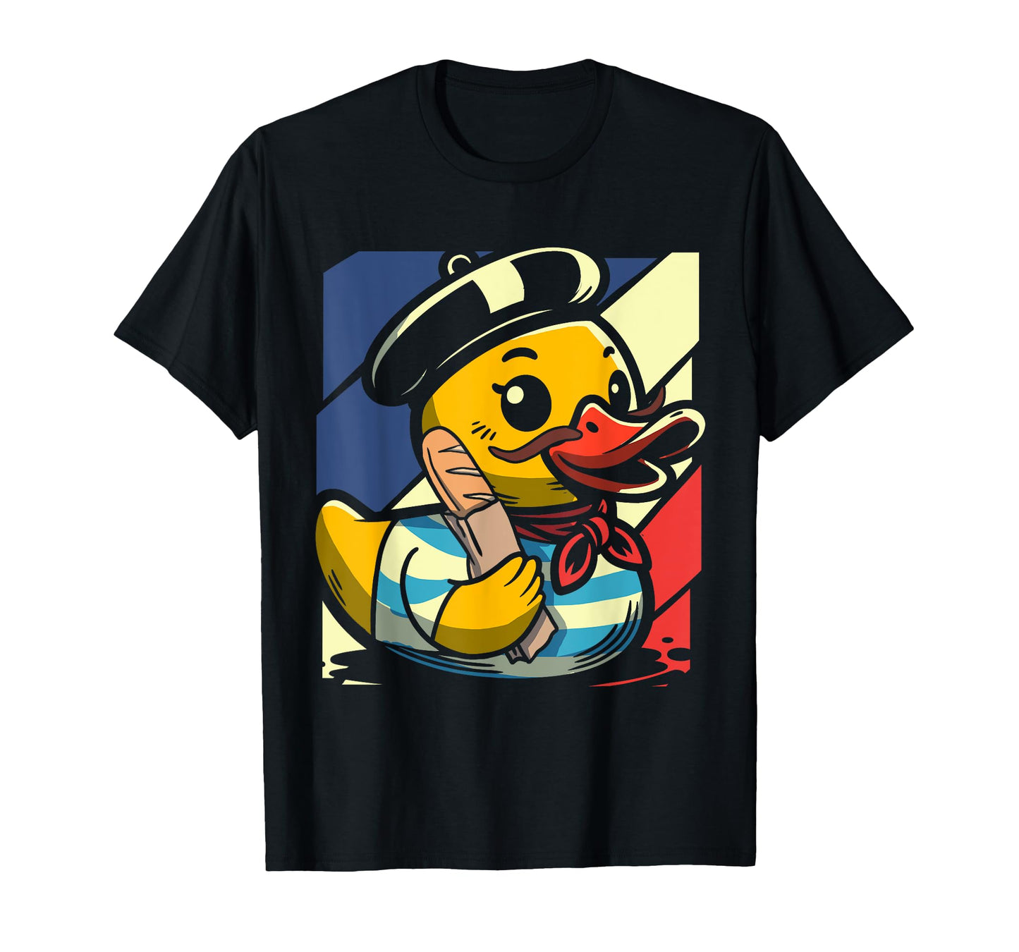 French Rubber Duck France Duckling T-Shirt