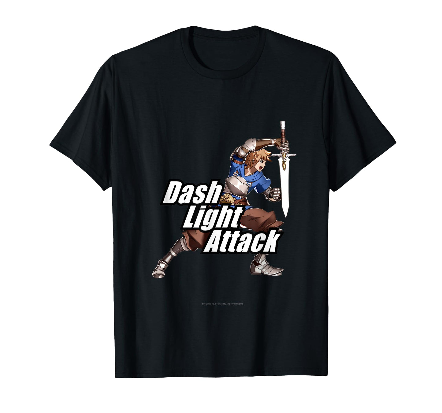 Granblue Fantasy Versus: Rising Dash Light Attack Gran T-Shirt
