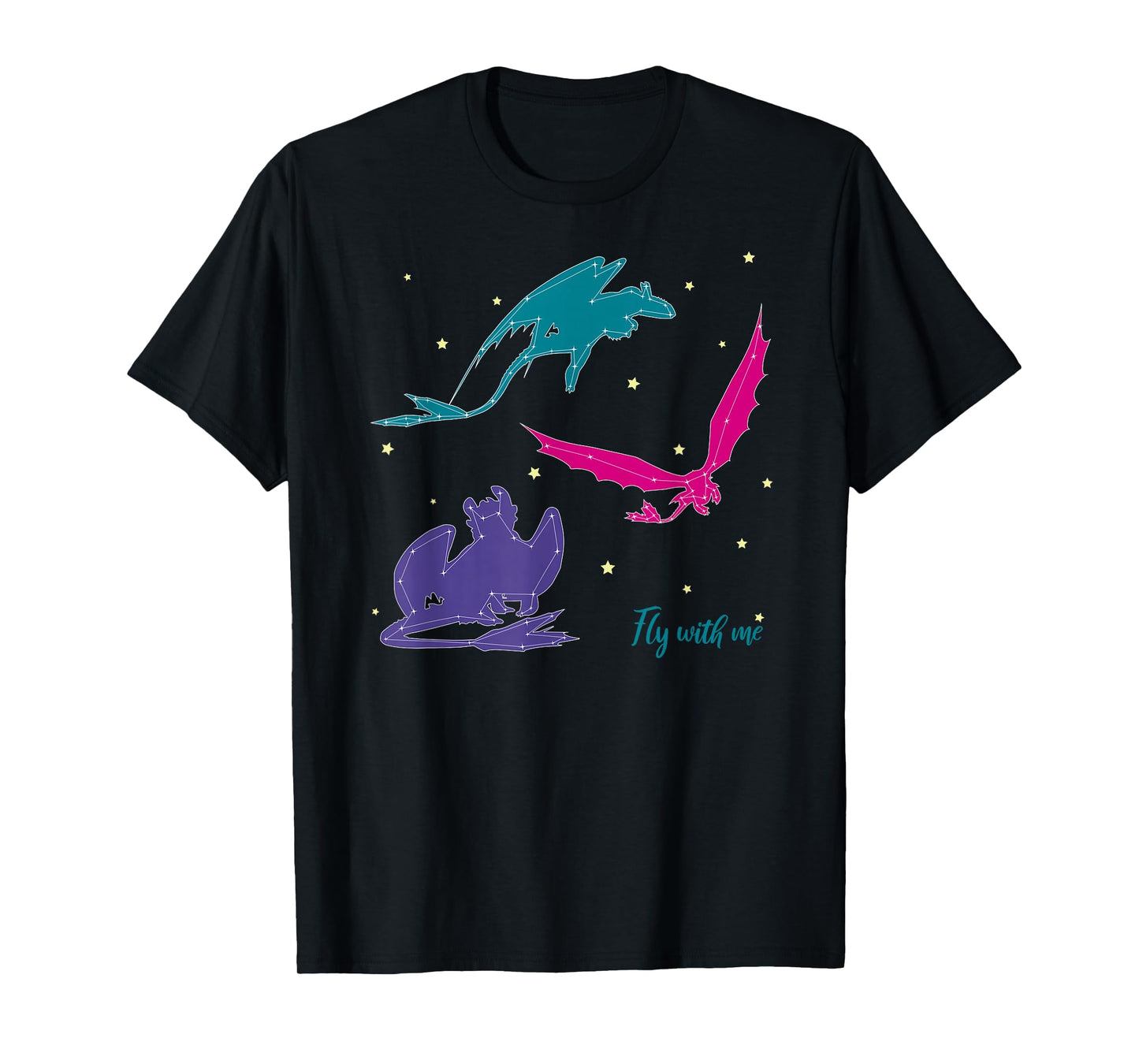 DreamWorks How to Train Your Dragon 3 Fly with Me T-Shirt
