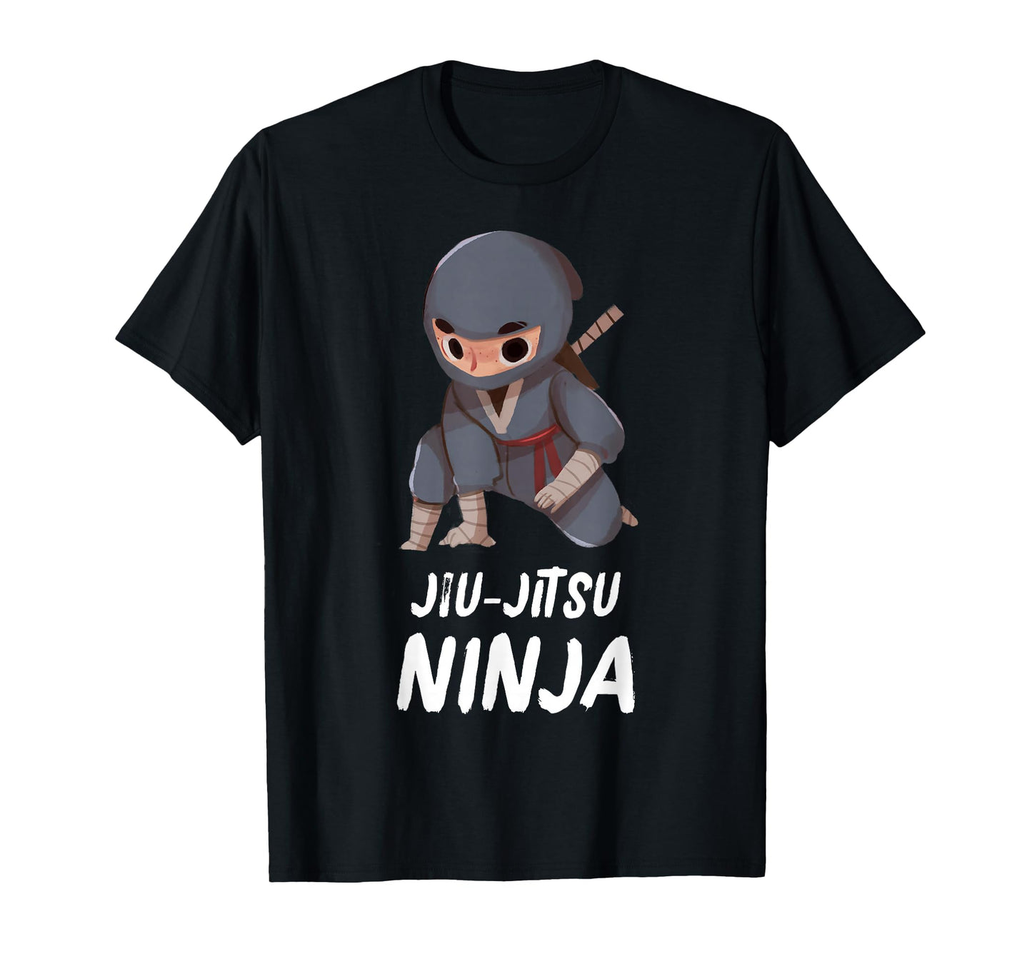 Jiu-Jitsu Ninja Boy Funny Martial Arts Sports T-Shirt